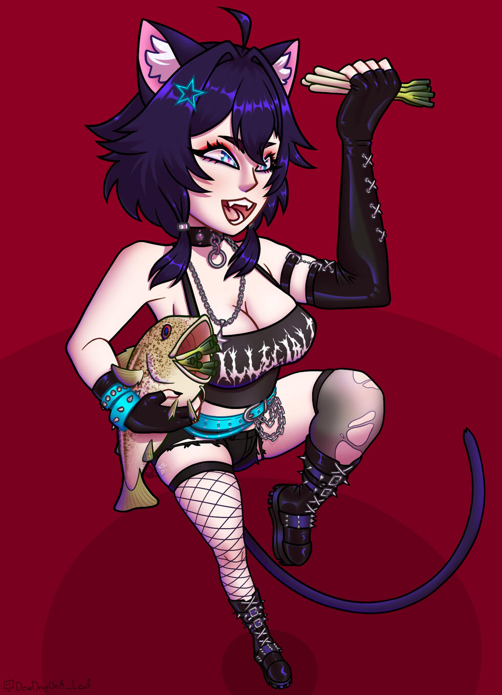 Character belongs to Eliucat on Twitch.