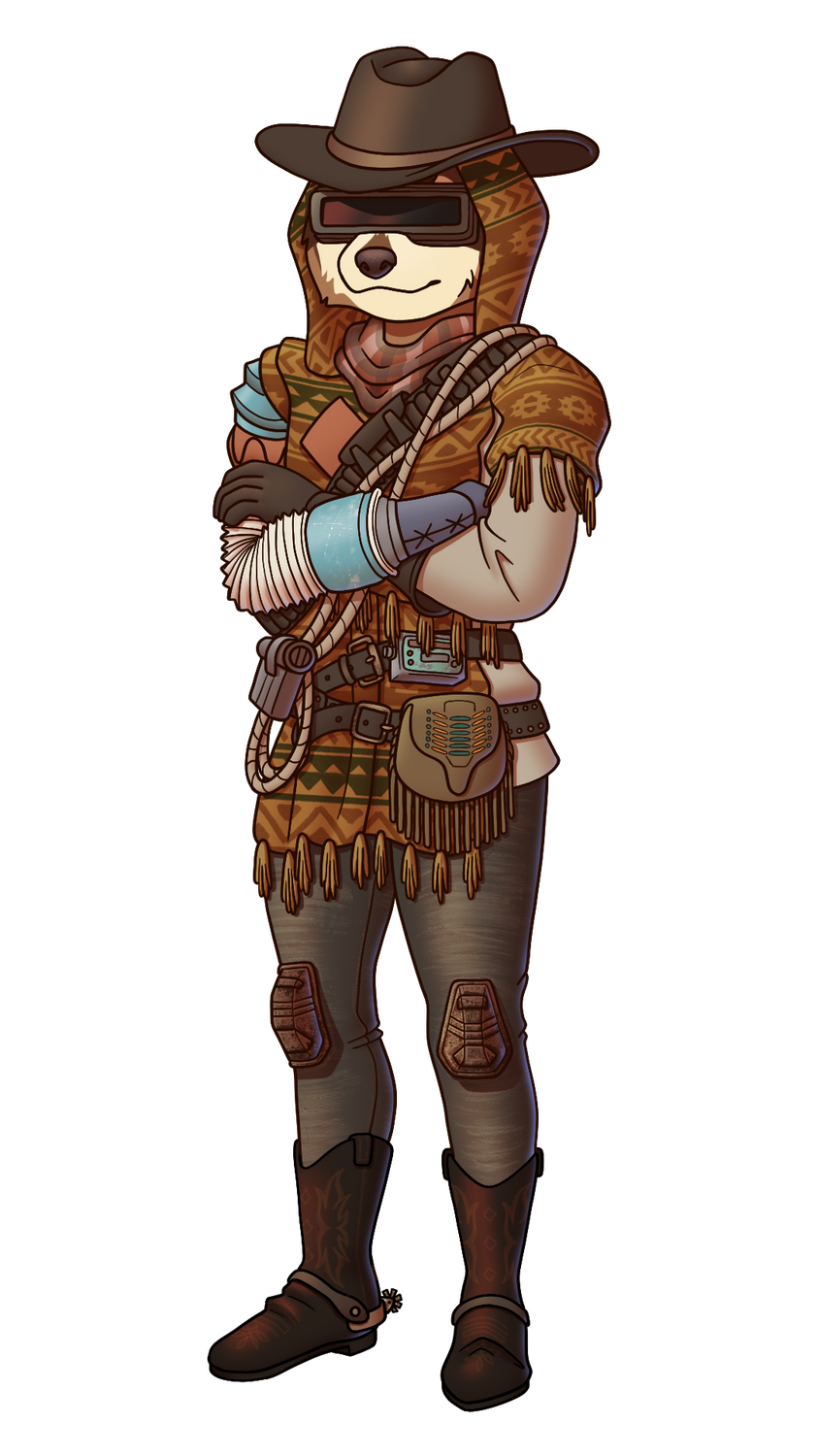 Character belongs to TacticalSlothy on Twitch