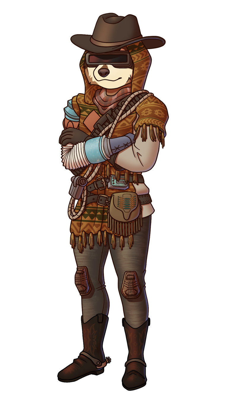 Character belongs to TacticalSlothy on Twitch.