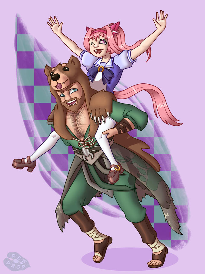 Example price: $42 Vtuber belongs to Kaiyuukuma on twitch. Uma belongs to Umamusume: Pretty Derby.