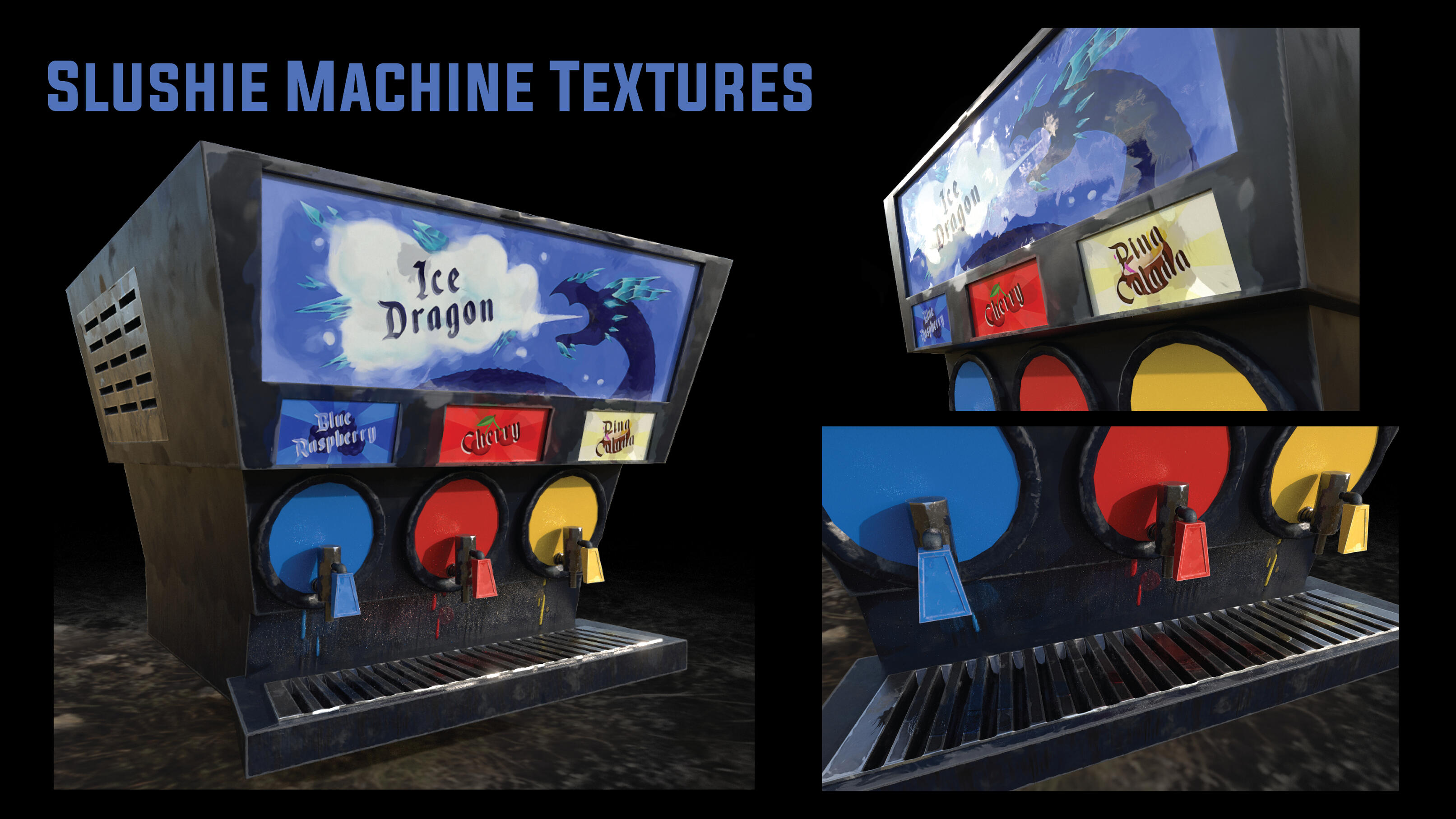 Slushie Machine Textures