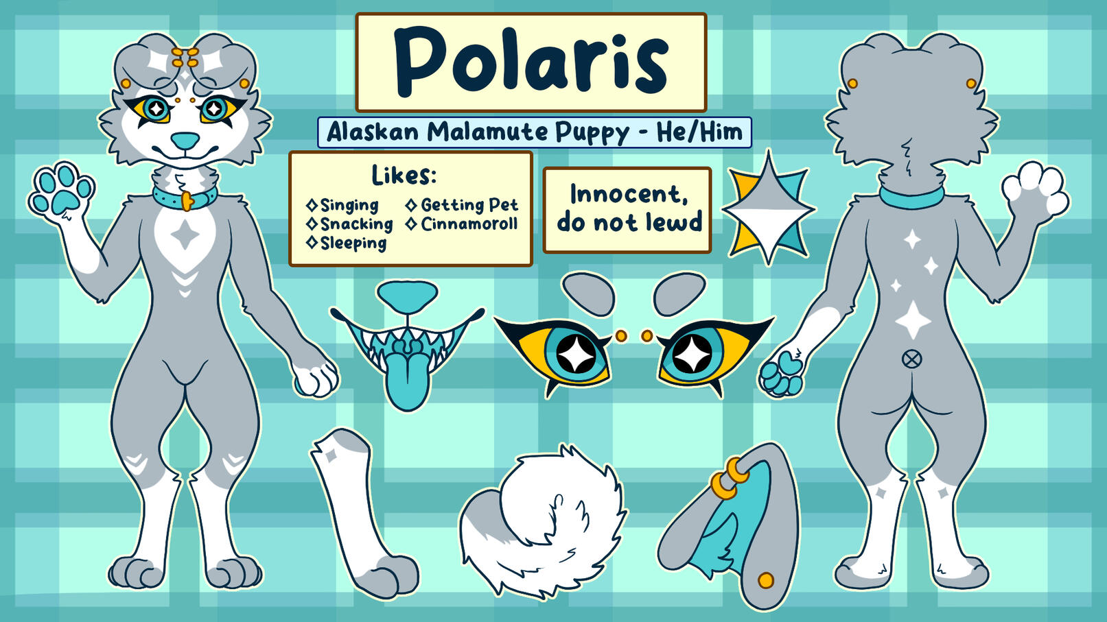 Example price: $60 - Character belongs to pole.star.pup on Instagram.